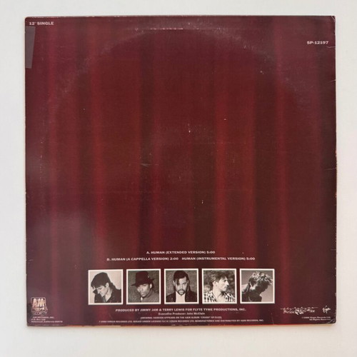 Human League Human 12" Maxi Single used, pop