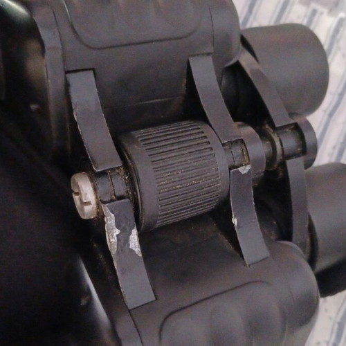 Breaker binoculars used, model 7x50 with 119m field of view