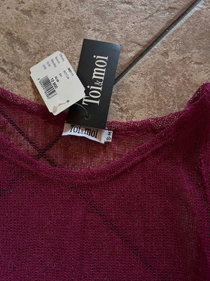 Toi&Moi pareo new with tags, purple and pink