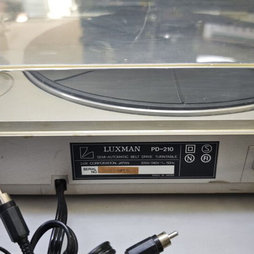 Luxman PD 210 turntable used