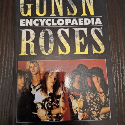 Guns N' Roses Encyclopaedia like new, written in English