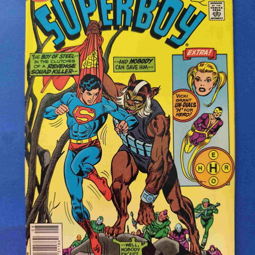 The New Adventures of Superboy 32 comic used