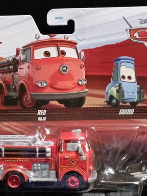 Cars αυτοκινητάκια σετ των 2 Red και Guido καινούργιο