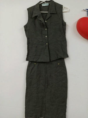 Skirt with blouse used summer set