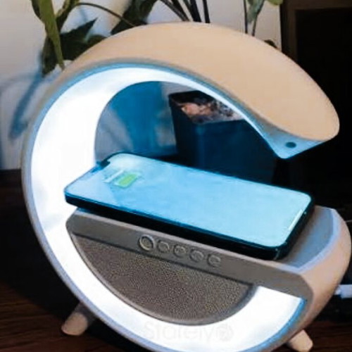G-Style Smart Ηχείο Καινούργιο με Φωτιζόμενο Ασύρματο Φορτιστή