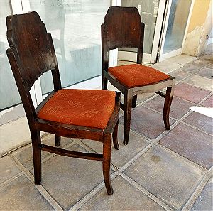 Vintage ξύλινες καρέκλες 2 τεμ.