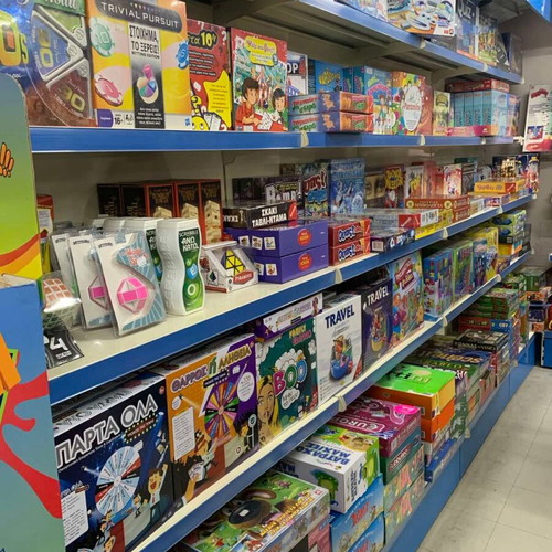 Professional Store Shelves like new, metal and wood by Spider and Voyatzoglou