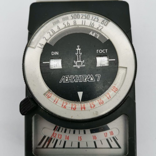 Leningrand 7 light meter used, functional