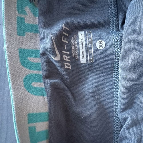 Nike unisex cycling shorts, turquoise