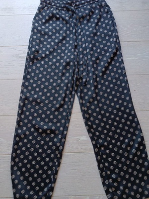 Zara palazzo pants size M 38 10 black and beige new