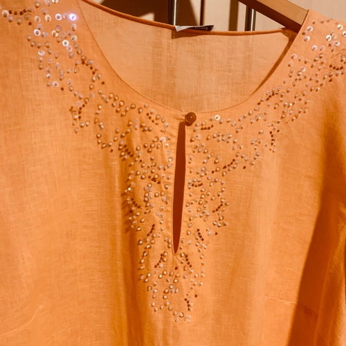 Gerry Weber tunic orange 100% cotton like new