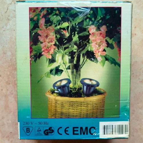 Indoor Plant Spotlights set of 3, one new in box