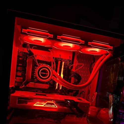 High-End PC Gaming i5 13400F, RX 7800 XT White, 32GB used with ASUS TUF 2K monitor