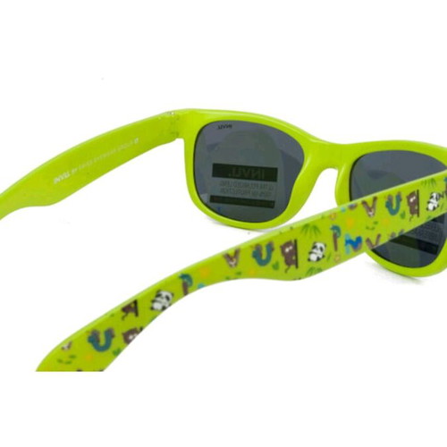 Invu Kids Sunglasses K2302K polarized green like new for 0-3 years