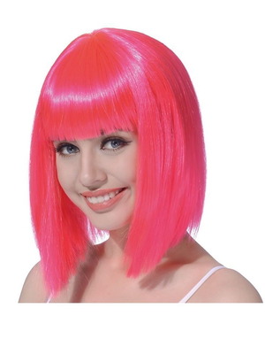 Pink Bob Wig New