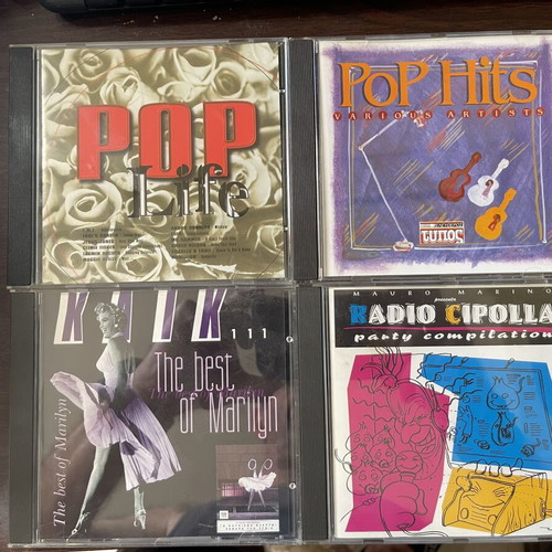 Greek and foreign music CD collection like new, 48 CDs total