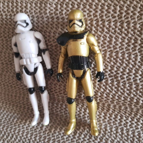 Star Wars figures used, pack of two, approx. 10 cm