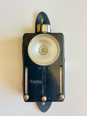 Military Flashlight NARVA vintage used with color options