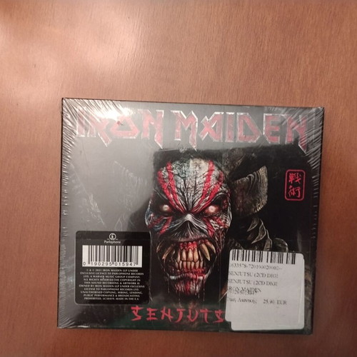 Iron Maiden Senjutsu double CD new, metal