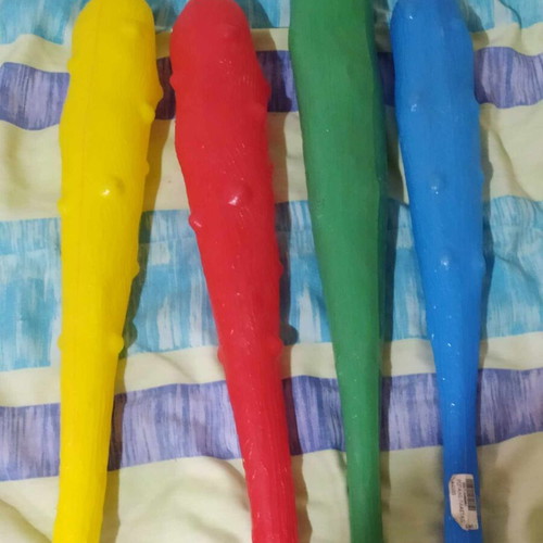 Carnival clubs new with sound, set of 4 pieces