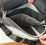 Inglesina Changing Bag anthracite new with insulated bottle holders