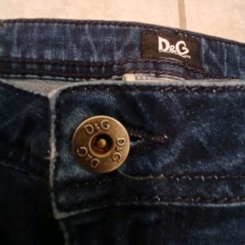 Dolce & Gabbana women's jeans like new, blue, size XXXS