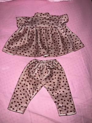 Paola Reina doll clothes like new, velour