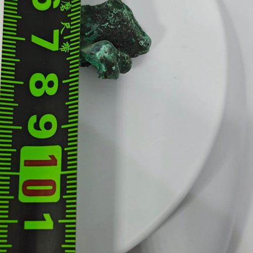 Raw Malachite like new with natural formations