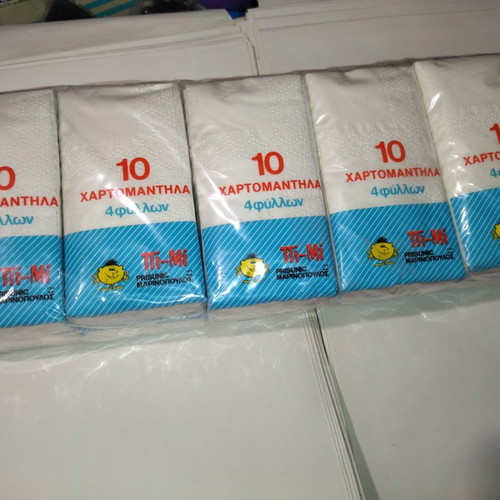 Marinopoulos collectible tissues new, pack of 10