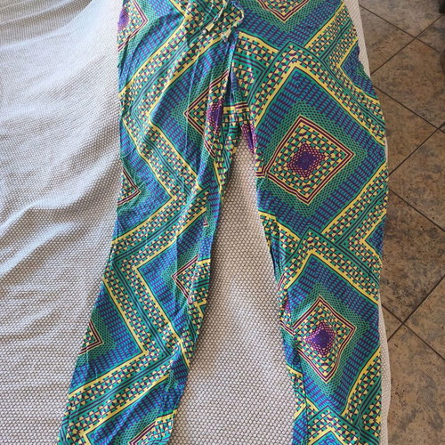 Passager printed pants size Large like new