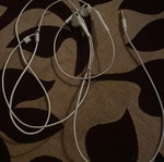 White earbuds for Android