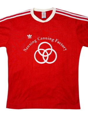 Adidas vintage 1980s football jersey used, size Large