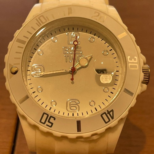 BKS women's watch new with silicone strap