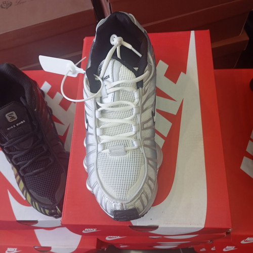 Nike Shox athletic shoes new, black and red