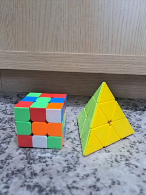 Rubik's Cube 1+1 with fast mechanism like new