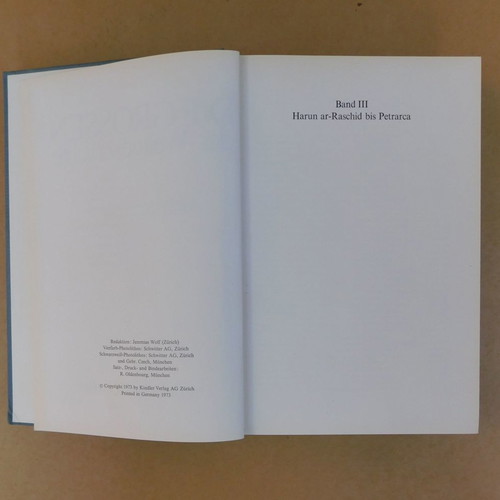 Die grossen der Weltgeschichte third volume, German edition, good condition