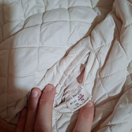 Zara baby jacket 6 to 9 months like new vintage
