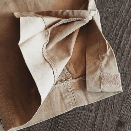 Rococo beige summer chino pants in riding style, like new