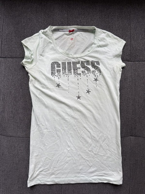 Guess women's t-shirt like new, size S, blue and green