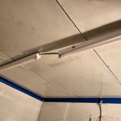 Modular Refrigeration Chamber 30m³ used, complete system with machine