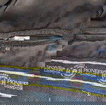 PIONEER αυθεντικό δερμάτινο ανδρικό μπουφάν μέγεθος 48 μεταχειρισμένο καφέ