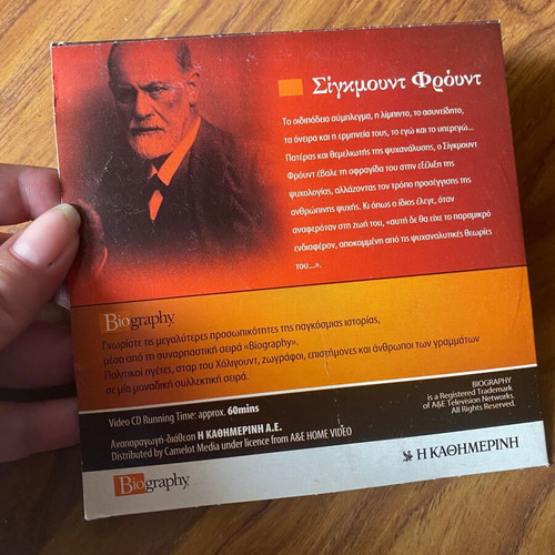 VCD Sigmund Freud Biography series like new, subtitles