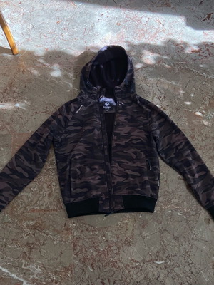 Basehit jacket like new with camo military pattern size M