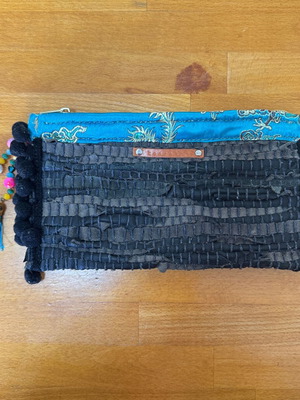 Kooreloo Handmade Tweed Clutch New 24x13cm