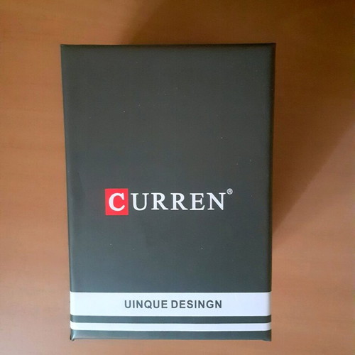 Curren 8388 men's watch new, black and gold