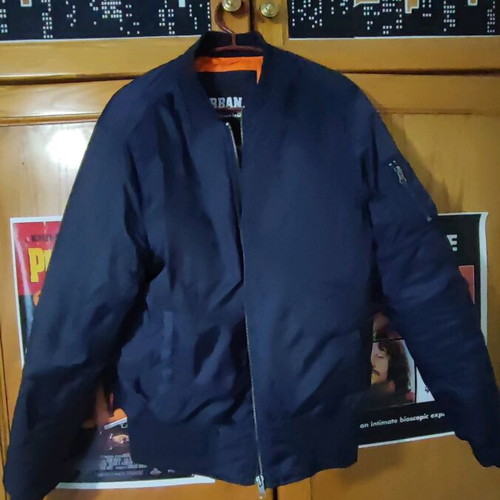 Urban Classics Bomber Jacket Men Dark Blue No S like new