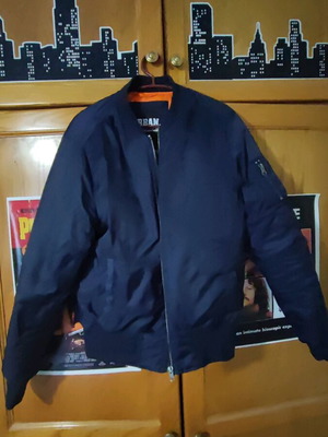 Urban Classics Bomber Jacket Men Dark Blue No S like new