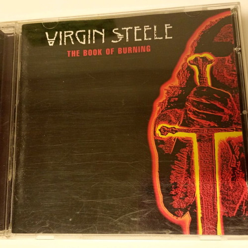 Virgin Steele CD House of Atreus act1, Hymns to Victory, The Book of Burning like new