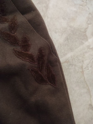 Les Copains wool skirt brown like new, size M