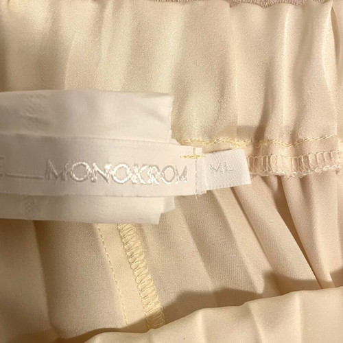 We Are Kindred maxi pleated dress with halter neckline, cream